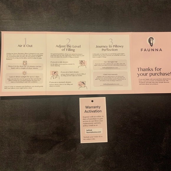 Faunna Luxury Pillows - Picture 3 of 4